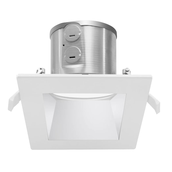Westgate 4 Inch LED Commercial Recessed Light, White Finish, 20W, 1720LM, 120-277V, CRLC4, SA Shape CRLC4-40W-MCTP-SA-D-WH - main